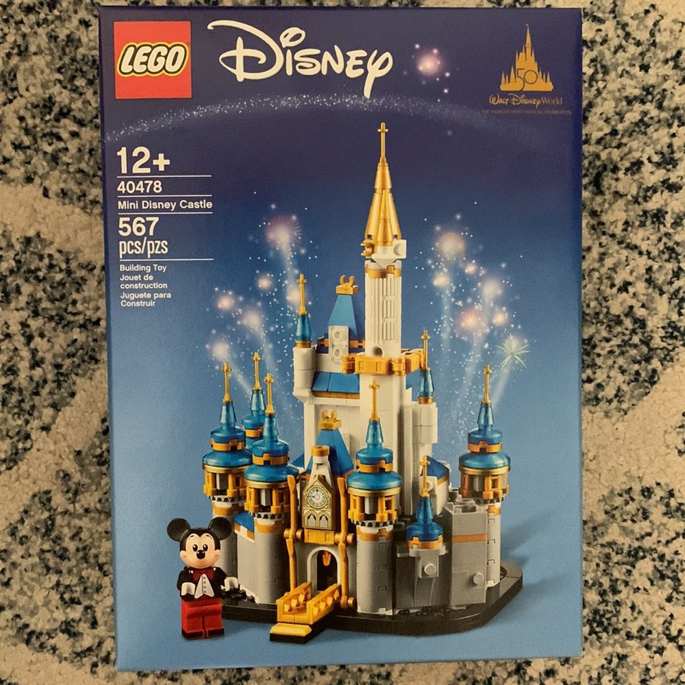 LEGO® Disney Mini Disney Castle (40478) set. Never opened, no scratches/dents